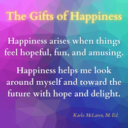 Image of the gifts of happiness